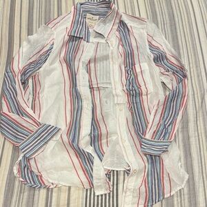 American Eagle Outfitters Multicolor Striped Shirt